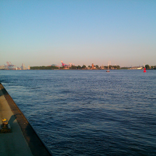 Und noch ein Panoramabild von der #Elbe