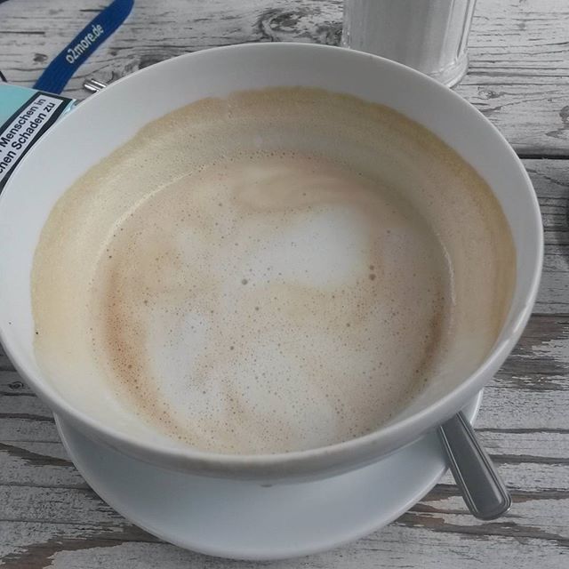 Milchcoffe am Morgen