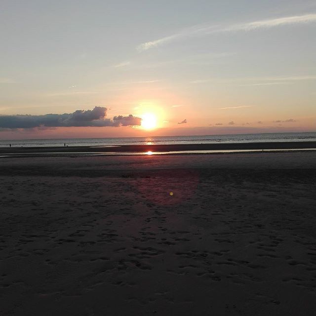 Sonnenuntergang am Strand Sankt Peter Ording #nf_lieben #spo #strand