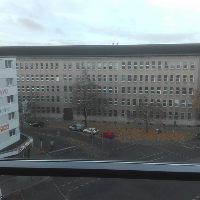 Blick aus dem Hotel in Berlin. #ccb16