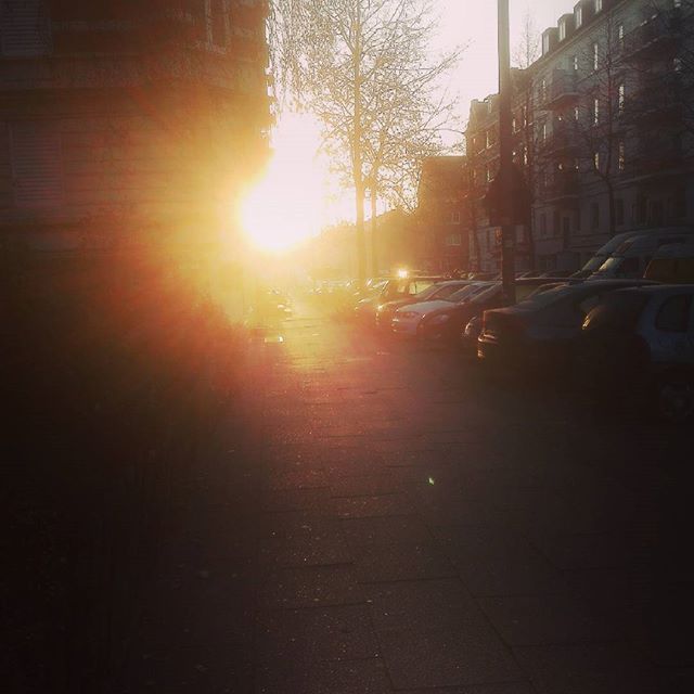 Morgens um 9 Uhr. #Hamburg #sonnenaufgang