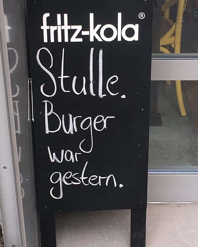 Stelle oder Burger? #stellingerweg #eimsbüttel #Burger #stulle