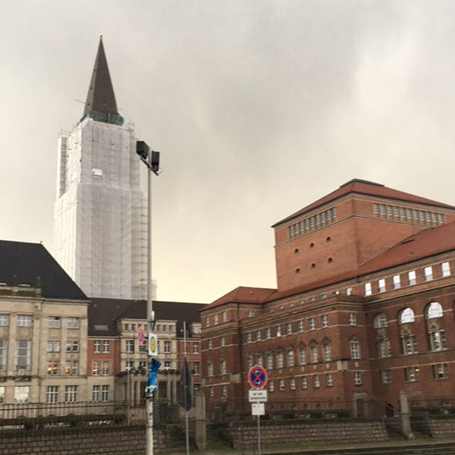 Graues Wetter in Kiel #kiel #regen