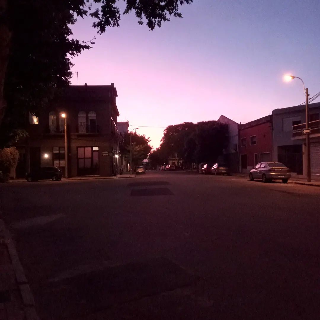 Sonnenuntergang in Montevideo #Montevideo #sonnenuntergang