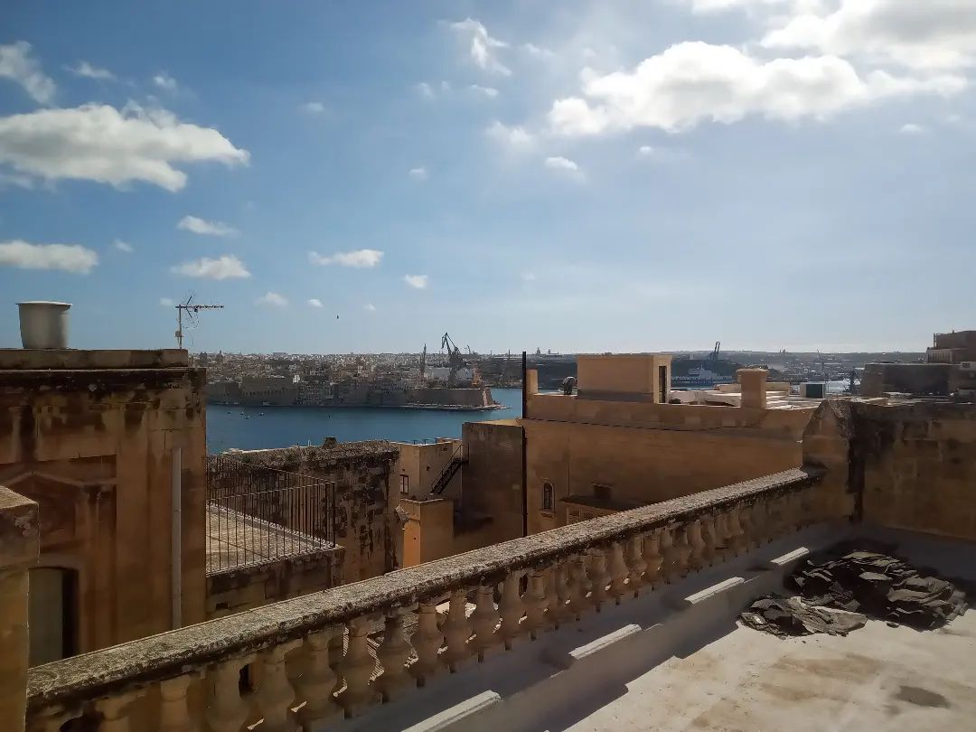 Aussicht von der Terrasse in Valletta. #Valletta #Malta #Reisen #Unterwegs #Travel